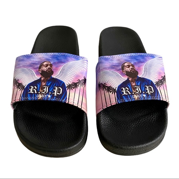 Nipsey Hussle Slides Sandals Size: 6 (Mens) main image 5